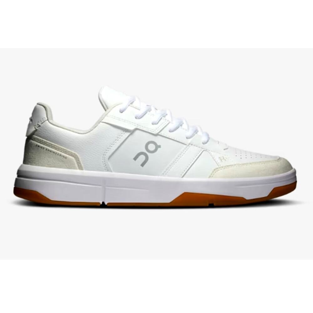 On Men's White Ivory The Roger Clubhouse Tennis Shoes Size 8.5